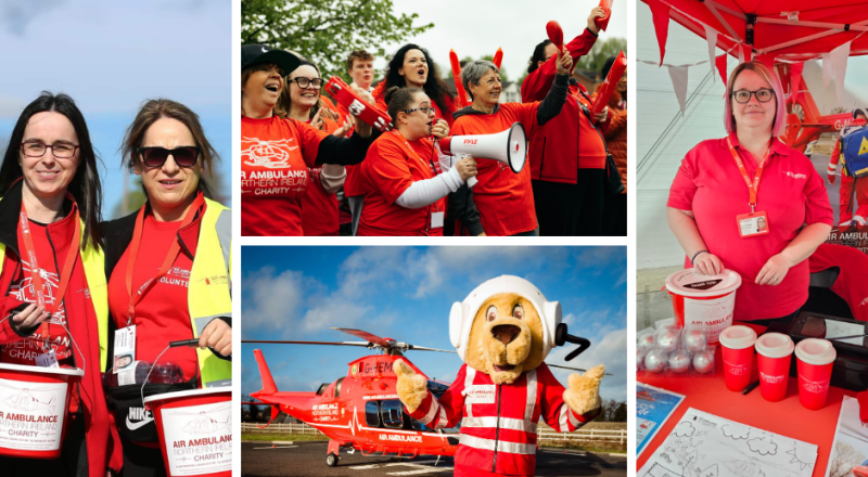 Two big events, one lifesaving cause – Volunteer with your local Air Ambulance this September