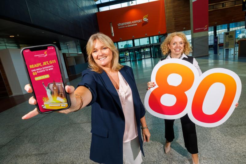 Shannon Airport launch 'mega giveaway' celebrating 80 years of transatlantic flight