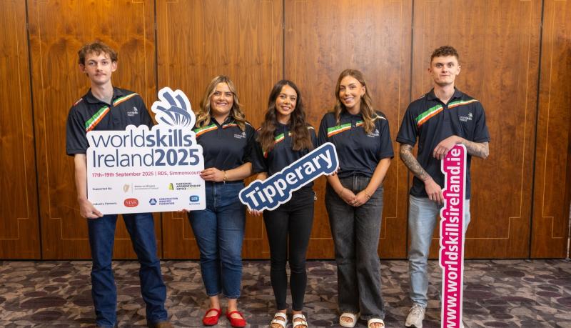 Five Tipperary students and apprentices reach final of WorldSkills Ireland 2025