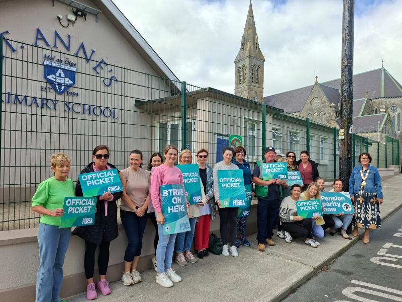 ‘We’ve been left with no choice’ – Rathkeale school caretaker joins national Fórsa strikes 