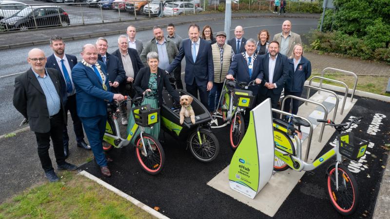 New sustainable transport eHub opens in Letterkenny