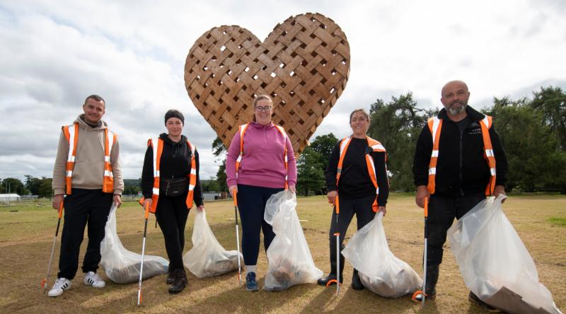 Tipperary cleaning company celebrates 40 years in business during Electric Picnic clean-up