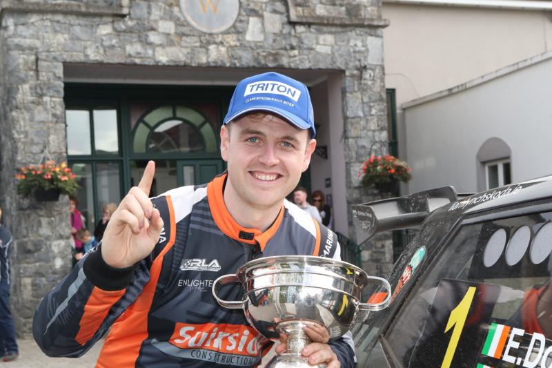 Kilkenny driver crowned Irish National Rally Champion in Clare
