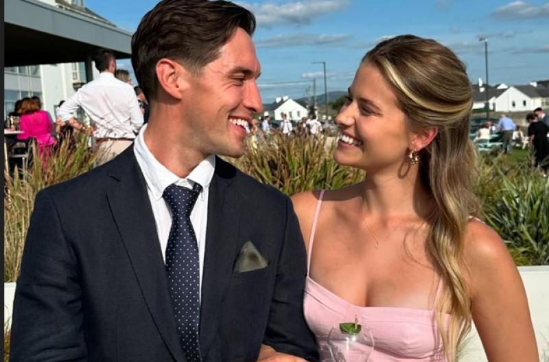 Greg O'Shea and fiancee Jeanni Mulder 