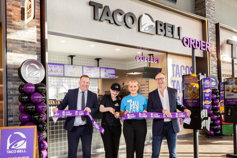 People queue up as first Taco Bell in Ireland officially opens