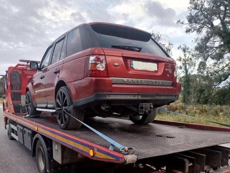 'Serves the driver right': Large SUV impounded in Kildare with court appearance to follow 