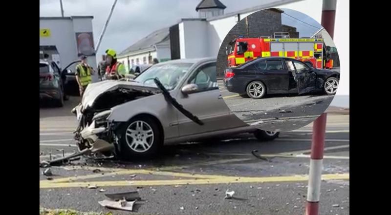 Emergency services attend collision in Limerick city