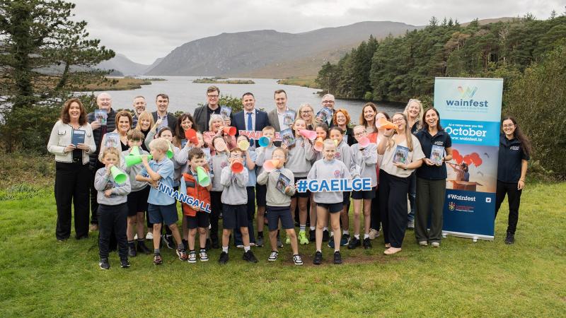 Children's arts festival Wainfest is launched at Glenveagh National Park