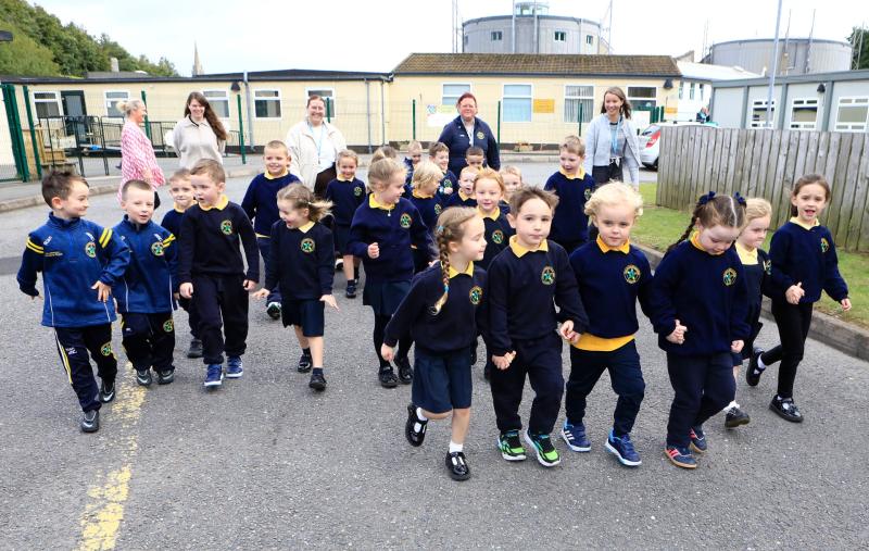 Naiscoil and Gaelscoil Eadain Mhoir pupils to 'clock up the miles' in special fundraiser