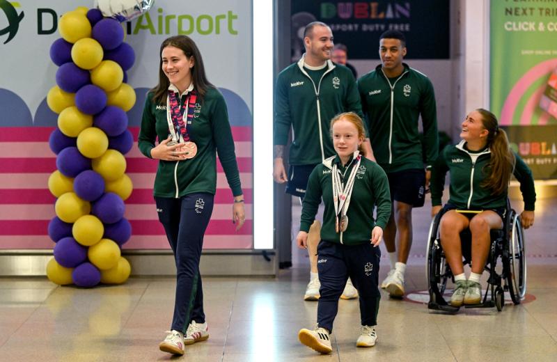 Triumphant return for Dearbhaile Brady and Team Ireland