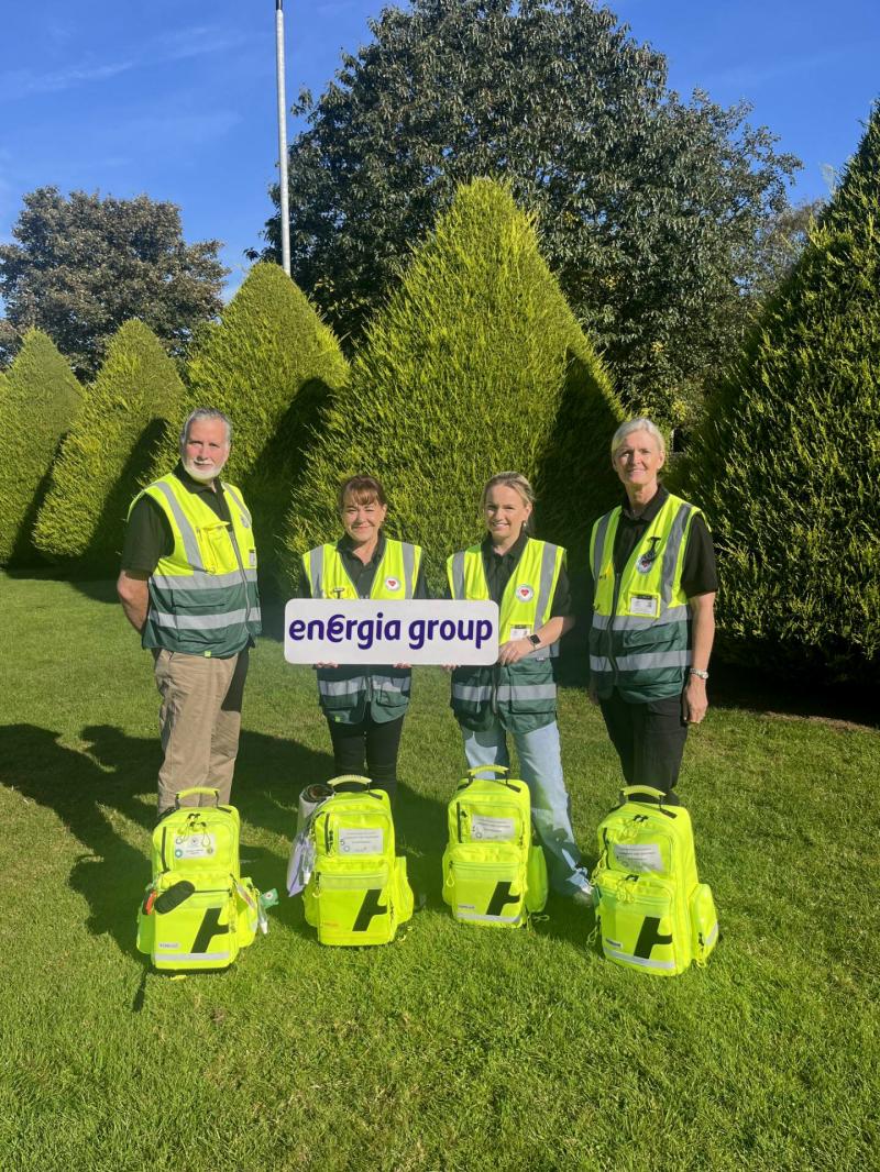 Magherafelt First Responders receive funding boost from Energia Group