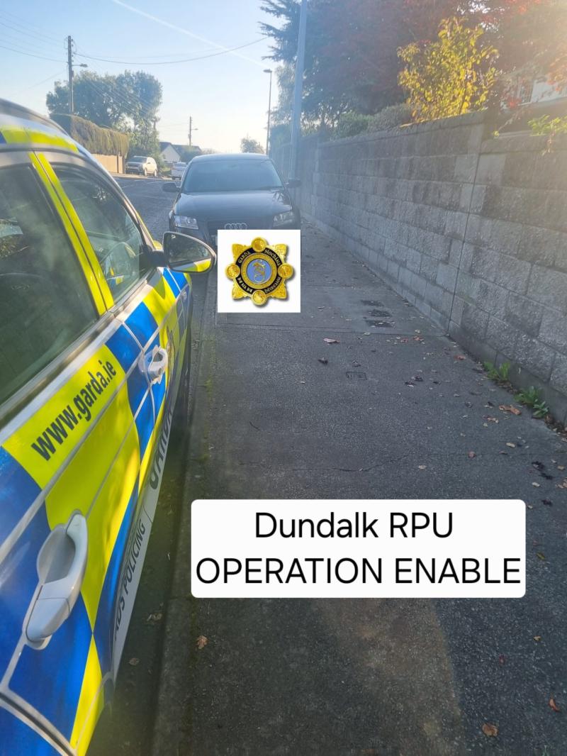 Gardaí in Dundalk issue fines for cars blocking footpaths and disabled bays