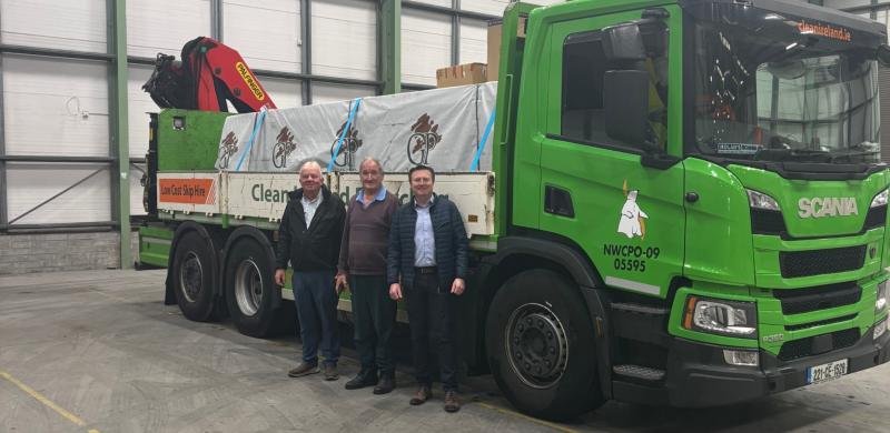 Helping hand from Limerick's Clean Ireland Recycling to Irish charity 