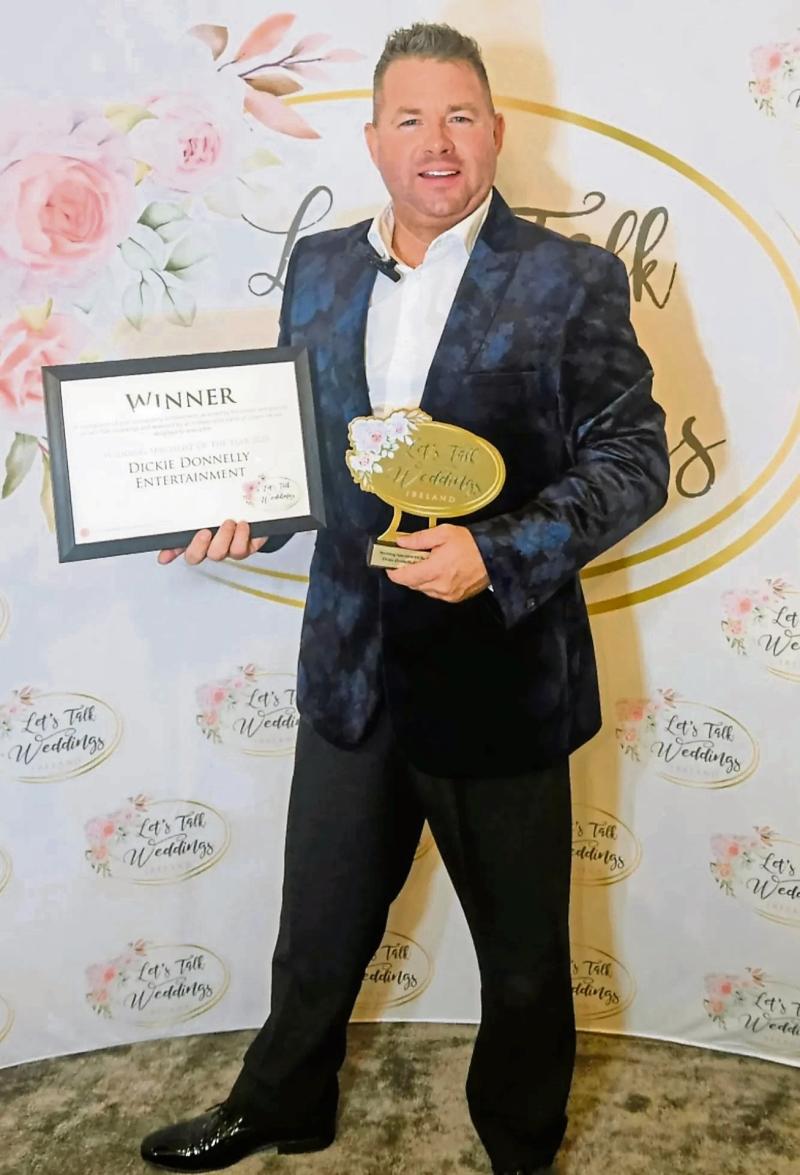 Offaly man takes home top award at Oscars of the Wedding Business