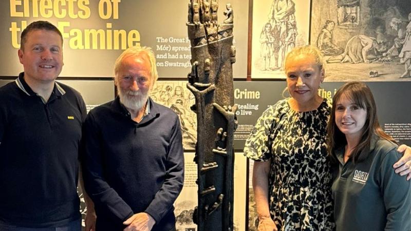 Gorta Visitor Centre in Swatragh hosts powerful tribute to Irish emigrants