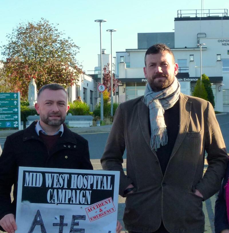 Urgent plan needed for second emergency department for Mid-West say North Tipp Sinn Féin