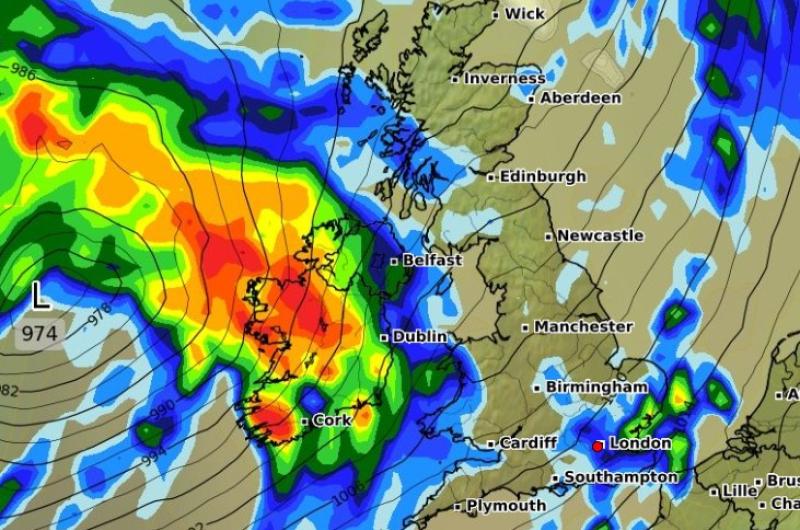 ALERT: Storm Amy now threat to life as Red Warning issued for parts of Ireland