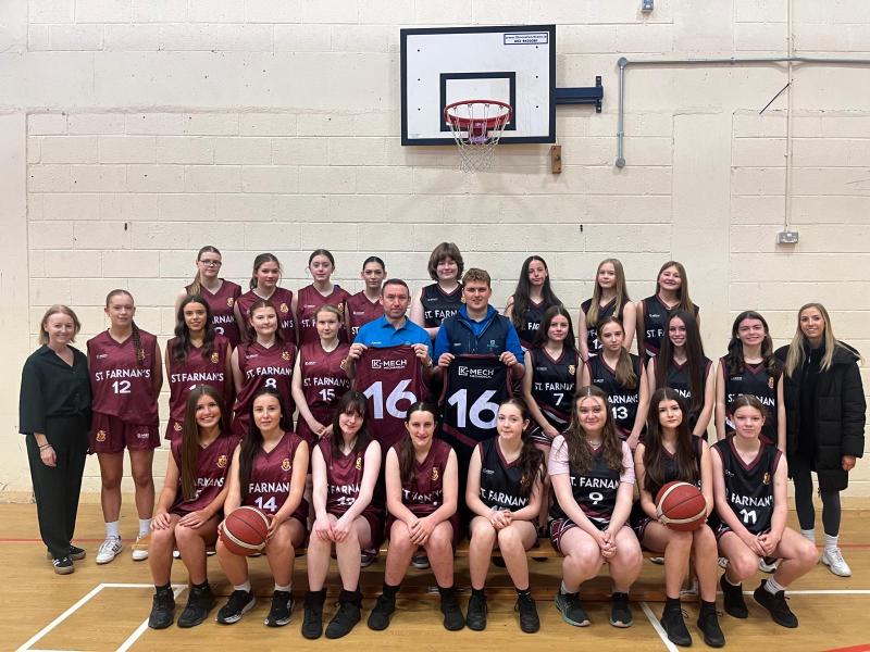 Kildare school gets new sponsor for basketball team 