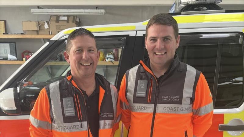 Killybegs Coast Guard welcomes their new officers in charge