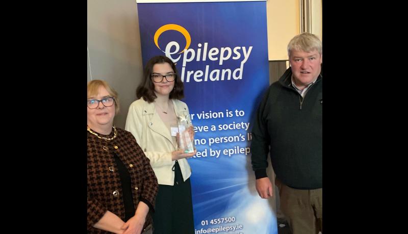 Epilepsy Ireland honours Tipperary woman with volunteer award