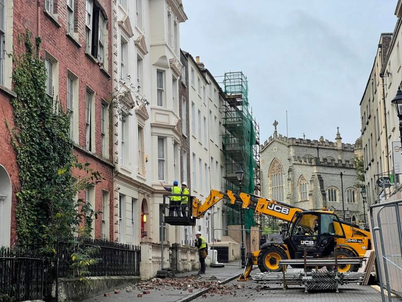 Asbestos presence identified nine years ago in collapsed building