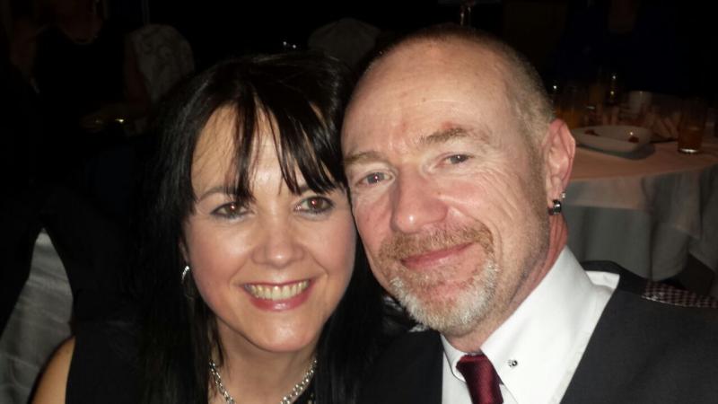 Joanne and her husband Joe.