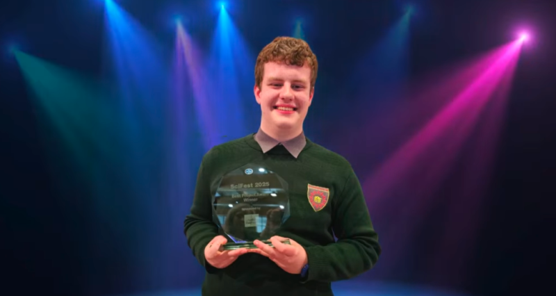 Longford student progresses to SciFest 2025 National Final