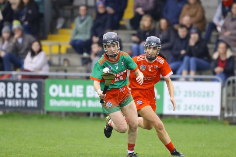 Sarah Harding hat trick powers Birr to third title in four seasons