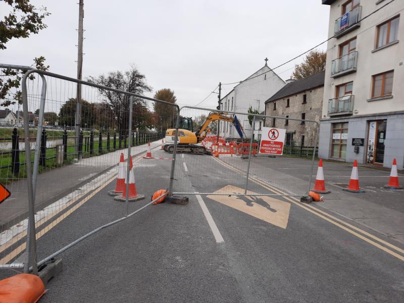 Part of the Convent Road from Store Street junction is closed to facilitate works on Bury Bridge 