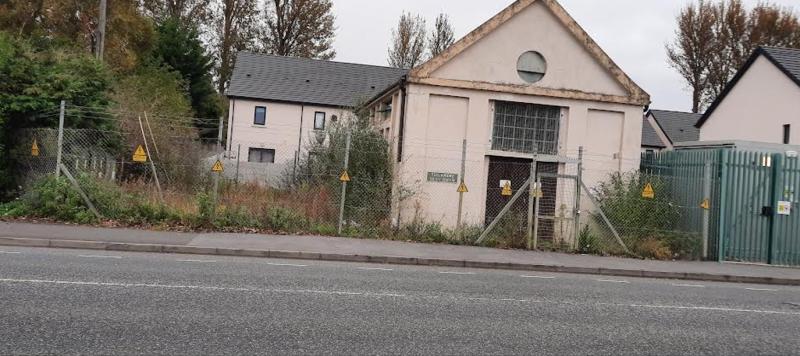 The ESB substation on the Daingean Road is somewhat an eyesore in Tullamore