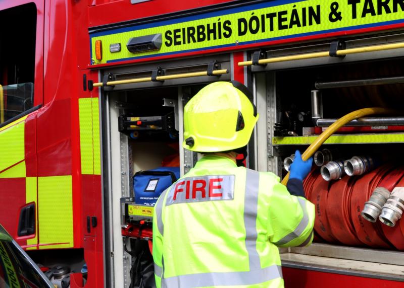BREAKING: Firefighters tackle luxury vehicle blaze in Limerick car dealership