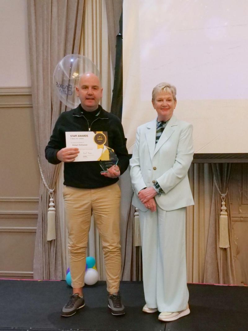Louth support worker wins top care award for transforming lives in Ardee