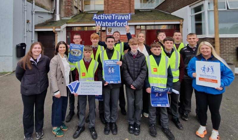 Waterford school leads the way in new initiative to stop traffic congestion in the City