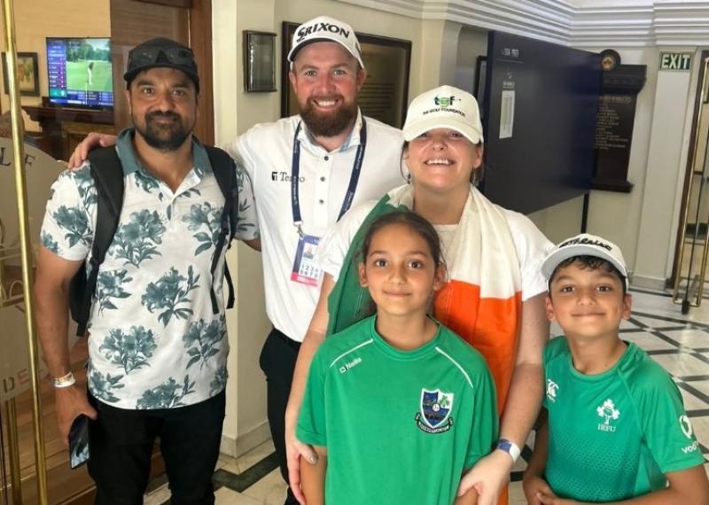 'You'll always find people from Offaly' - Fans support Shane Lowry at India Open