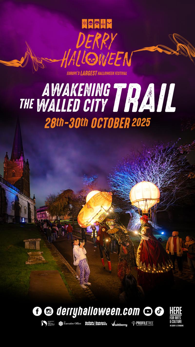Derry to be transformed by spellbinding Halloween trail