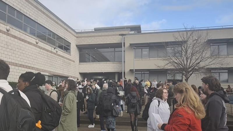 ATU Donegal students walk out of classes as part of nationwide protest