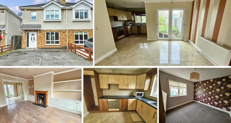 Take a look around this three-bedroom home in Offaly up for auction with tempting guide price