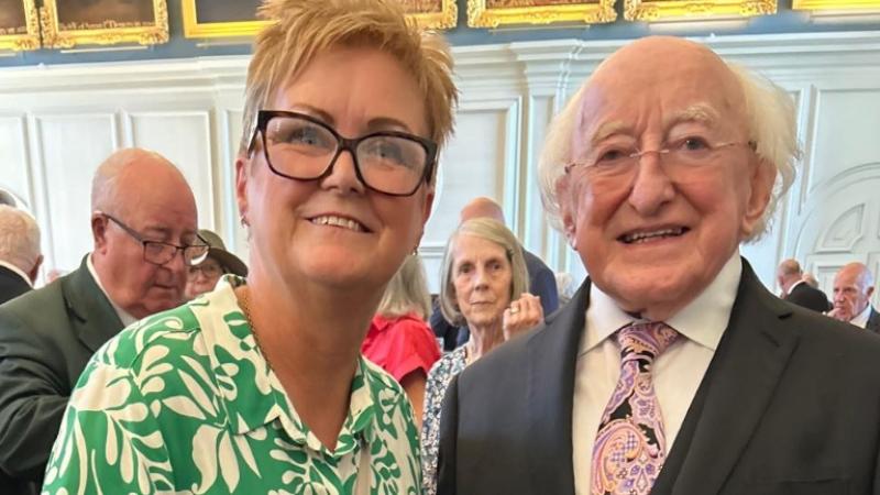 McFlynn welcomes Mid Ulster Council letter of thanks to President Higgins