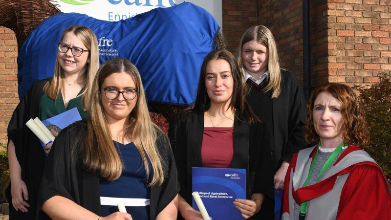 Donegal woman recognised at College of Agriculture, Food and Rural Enterprise awards