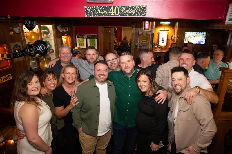 Big party as special birthday celebrated on night out in Tullamore