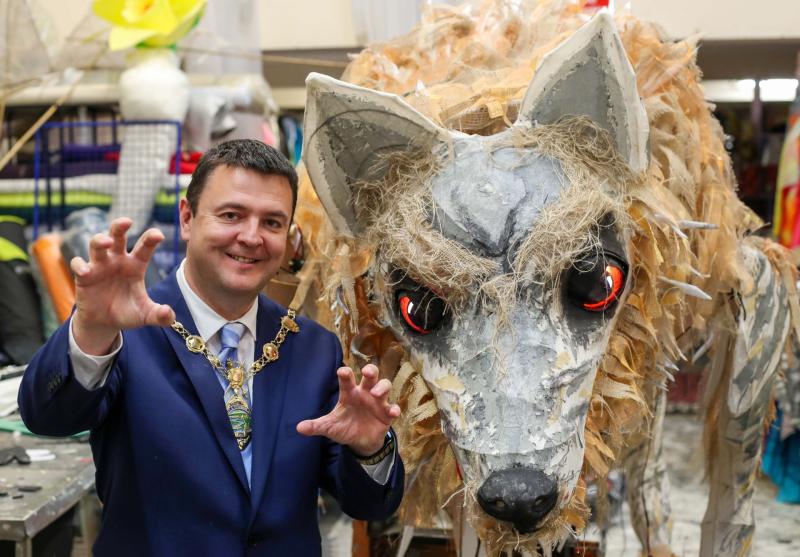 Wolf pack created in Park village sets its sights on Derry Halloween parade
