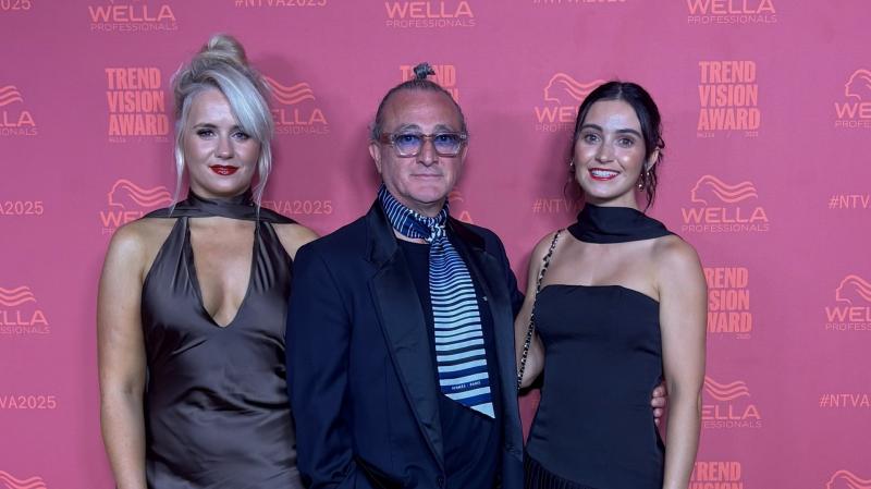 Patrick Gildea and team fly the Irish flag at TrendVision 2025 event in London