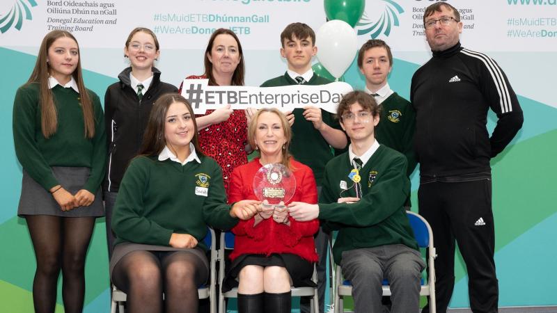 Gairmscoil Mhic Diarmada wins Donegal ETB’s 2025 Enterprise Day