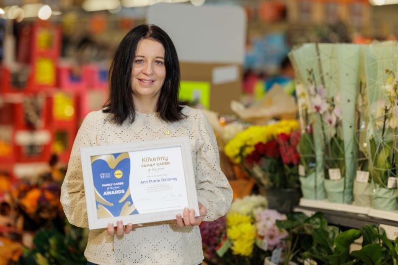 Local woman named as Kilkenny family carer of the year
