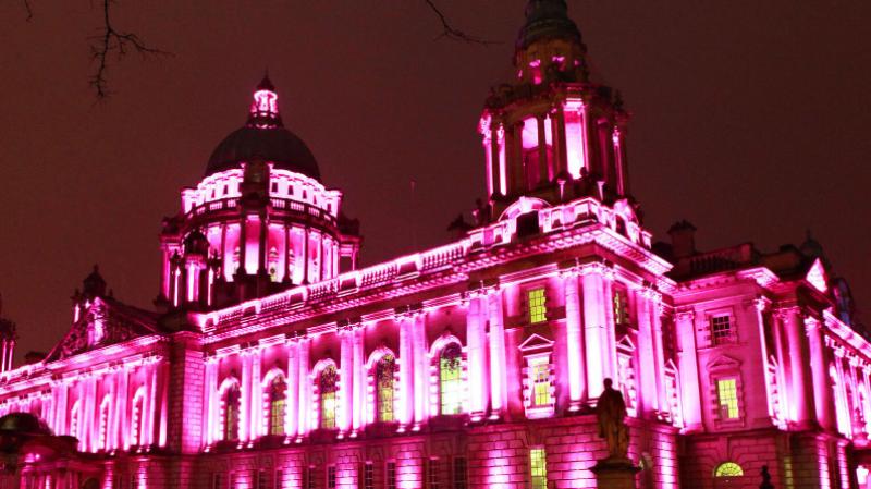 Donegal will turn pink to support ending violence against women and girls