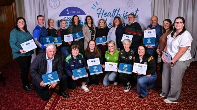 Fifteen Offaly clubs recognised for outstanding commitment to the health and wellbeing