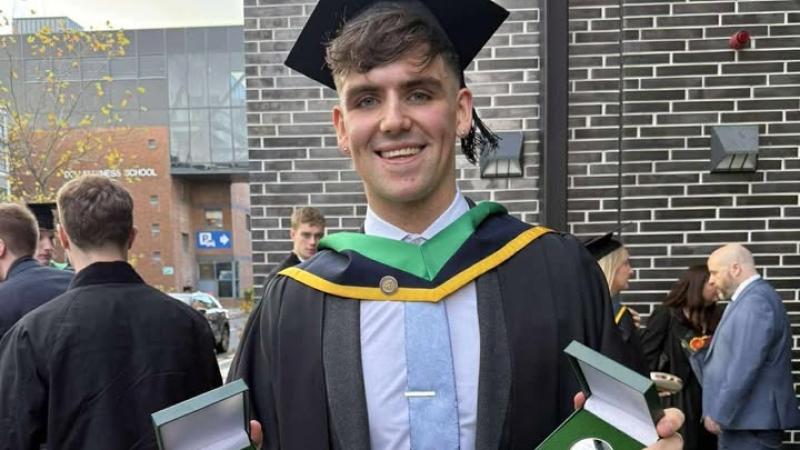 Donegal Town graduates with top awards from Dublin City University