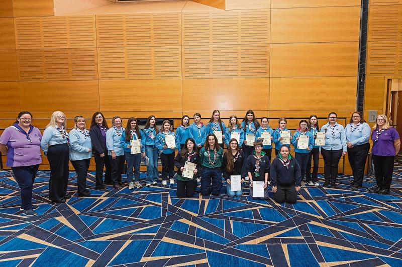 'Pinnacle' of national guiding- Six girl guides from county Longford receive highest award