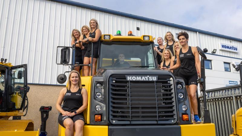 Tipperary-based construction company sponsors ladies HYROX team