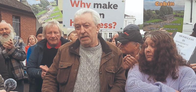  Judge adjourns Tipperary man's appeal of jail term for failing to remove log cabin home